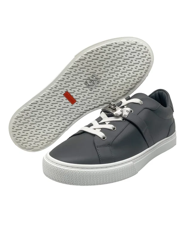 Hermès Kelly Trainer Grey Leather in Grey Leather from Luxury Promise