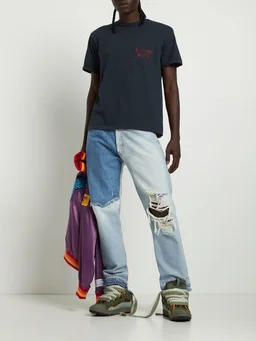 Gallery Dept. Baggy jeans with rips in 100% Cotton, photo 2 of 9 from LUISAVIAROMA