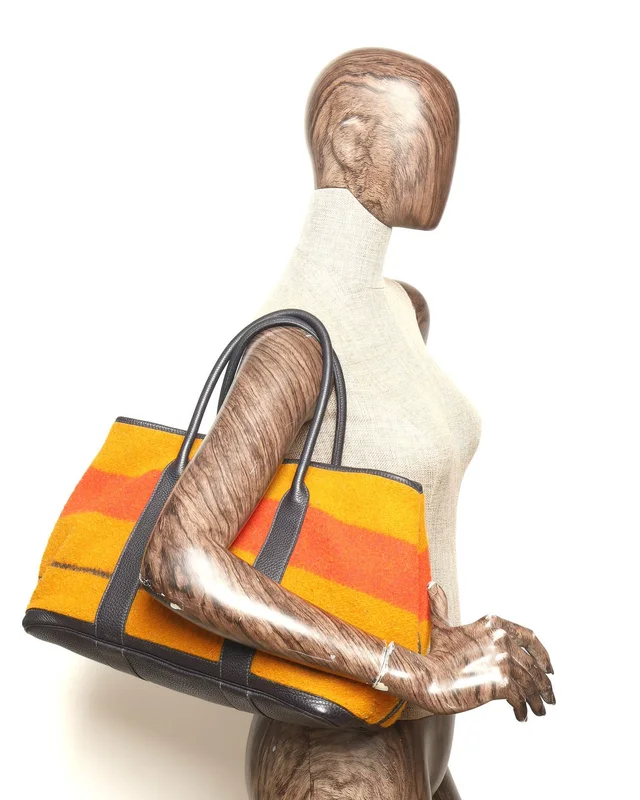 Hermès Rocabar Garden Party 36 Bag in Wool from A Retro Tale, photo 11 of 11