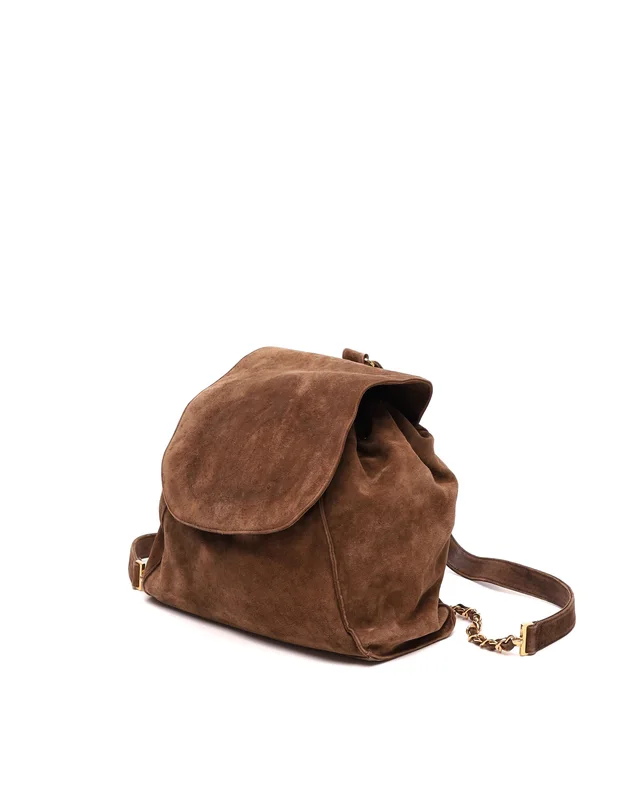 Chanel CC Suede Backpack in Suede from A Retro Tale, photo 2 of 2