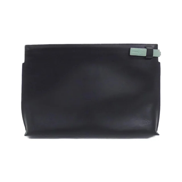 Loewe ロエベ ティー ポーチ クラッチバッグ in BLACK(ブラック) / GOLD(ゴールド)金具 from KOMEHYO, photo 2 of 2