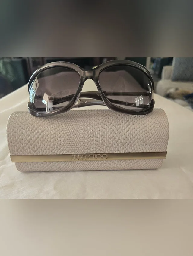 Jimmy Choo "Angie/S" Women's Gray Sunglasses With Case in gray from Poshmark