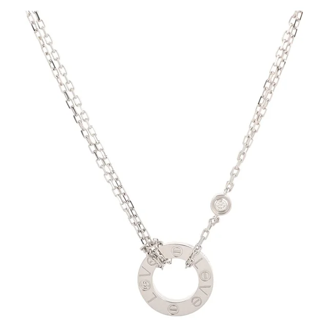 Cartier Necklace Love Circle from The Reluxe