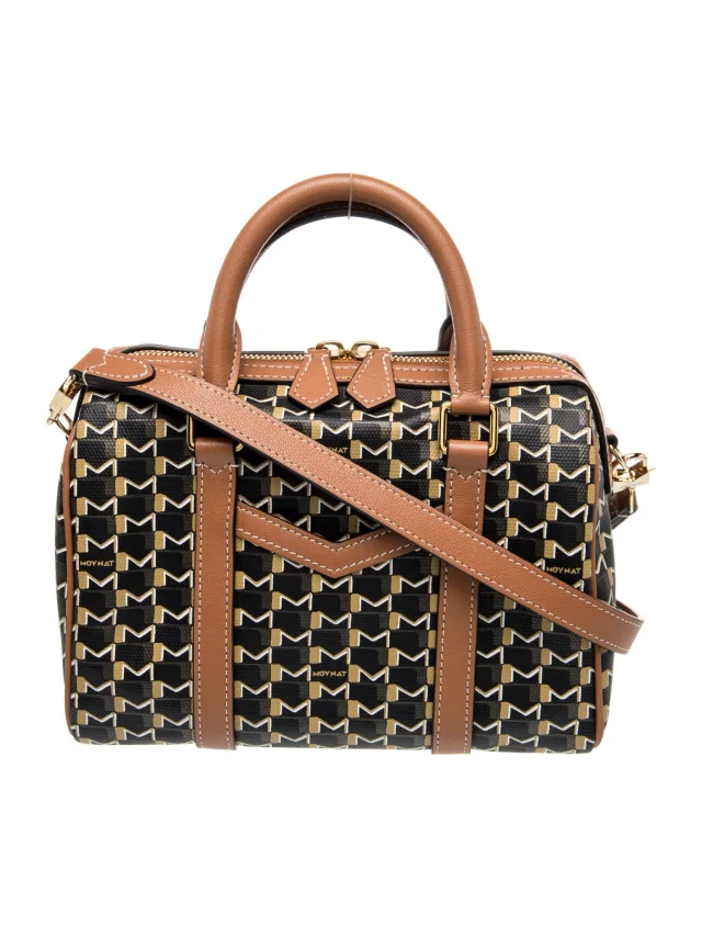 Moynat Leather 48H M Mini in black Leather from The RealReal