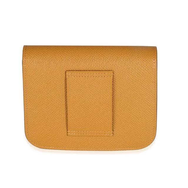 Hermès Sesame Epsom Constance Slim Wallet Phw Brown Leather in Brown Epsom leather from HEWI, photo 2 of 3