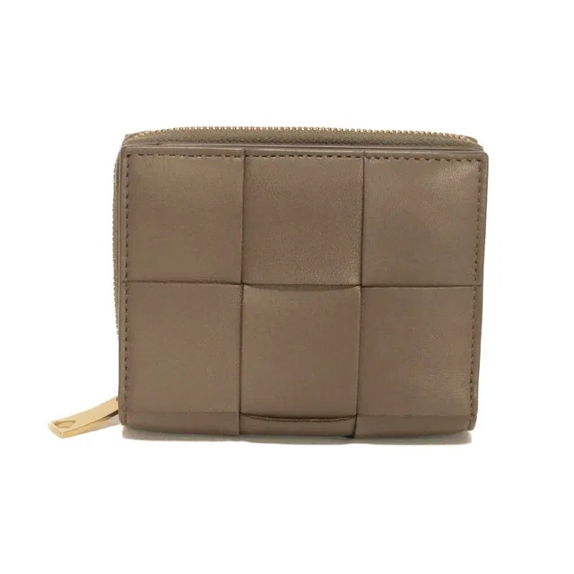 Bottega Veneta Cassette Small Zip Wallet in Lambskin from LuxUness