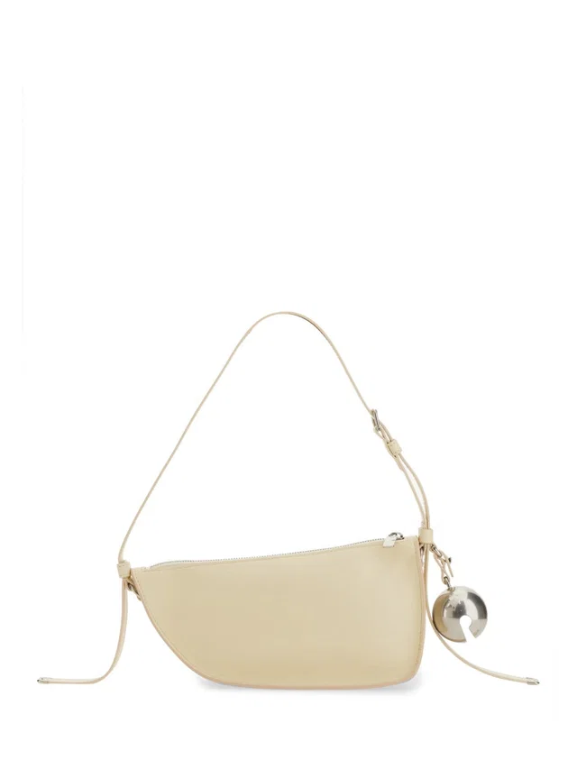 Burberry Shoulder Bag — White in White Lambskin from HEWI