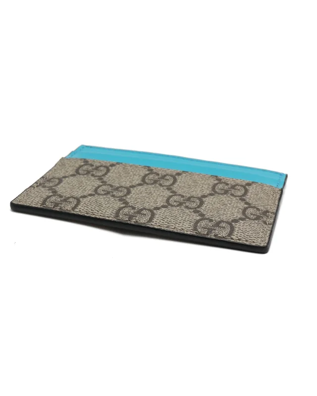 Gucci GG Supreme Card Holder in Canvas from A Retro Tale, photo 4 of 5