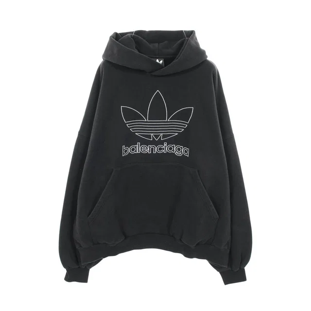 Balenciaga adidas Oversized Hoodie Cotton Sweatshirt from LuxUness
