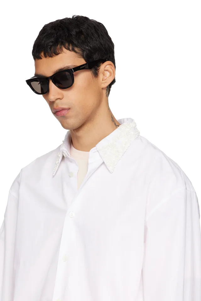 Marni Black RETROSUPERFUTURE Edition Zasth Sunglasses, photo 4 of 4 from SSENSE