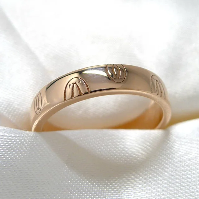 Cartier Ring Happy Birthday 18K Pink in Pink from The Reluxe