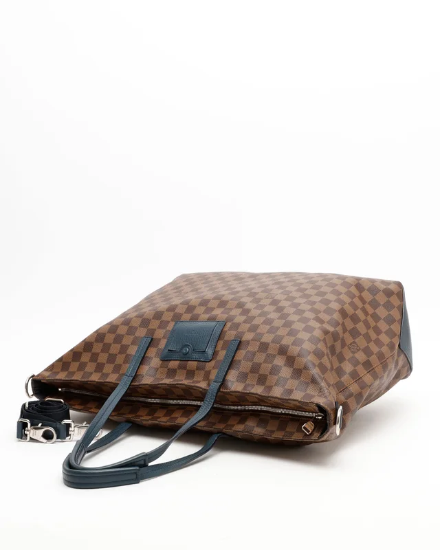 Louis Vuitton Damier Ebene Tote Bag in Brown Canvas from A Retro Tale, photo 4 of 9