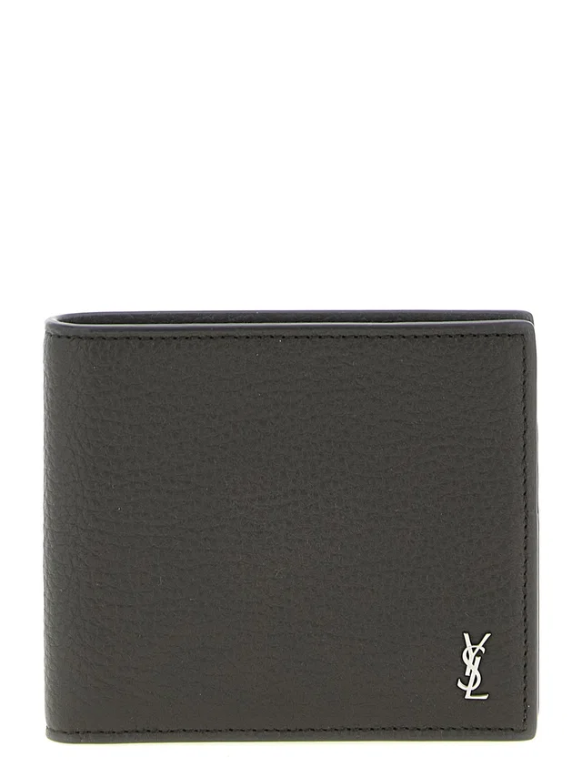 Saint Laurent East-West Wallet — Black in Black Leather from HEWI