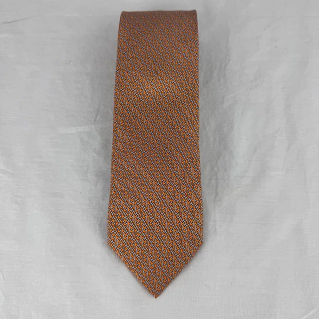 Hermès Silk Tie in 100% Silk from Reowned