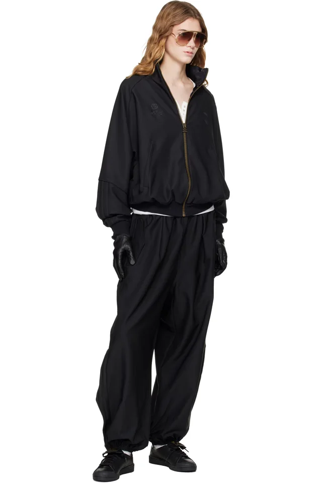 WILLY CHAVARRIA Black adidas Originals Edition Jabbar Low Sneakers, photo 5 of 5 from SSENSE