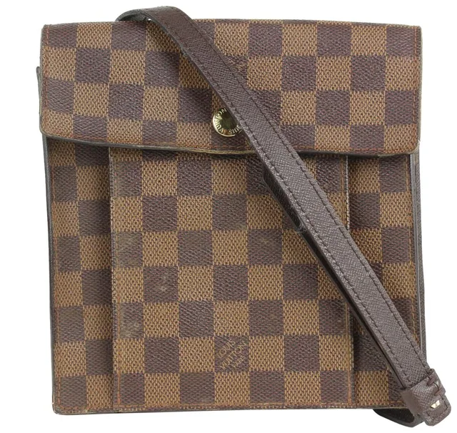 Louis Vuitton Damier Ebene Pimlico Crossbody Bag in Brown Coated canvas from Bagriculture