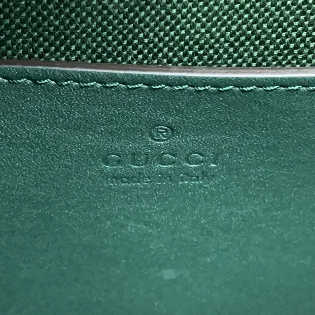 Gucci Diana Tote Bag Green853226 Leather Size Medium in Leather from GALLERY RARE, photo 18 of 19