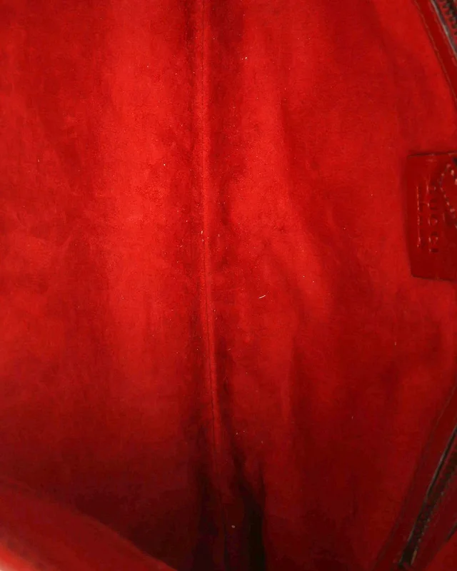 Gucci GG Interlocking Hobo Bag in Suede from A Retro Tale, photo 9 of 10