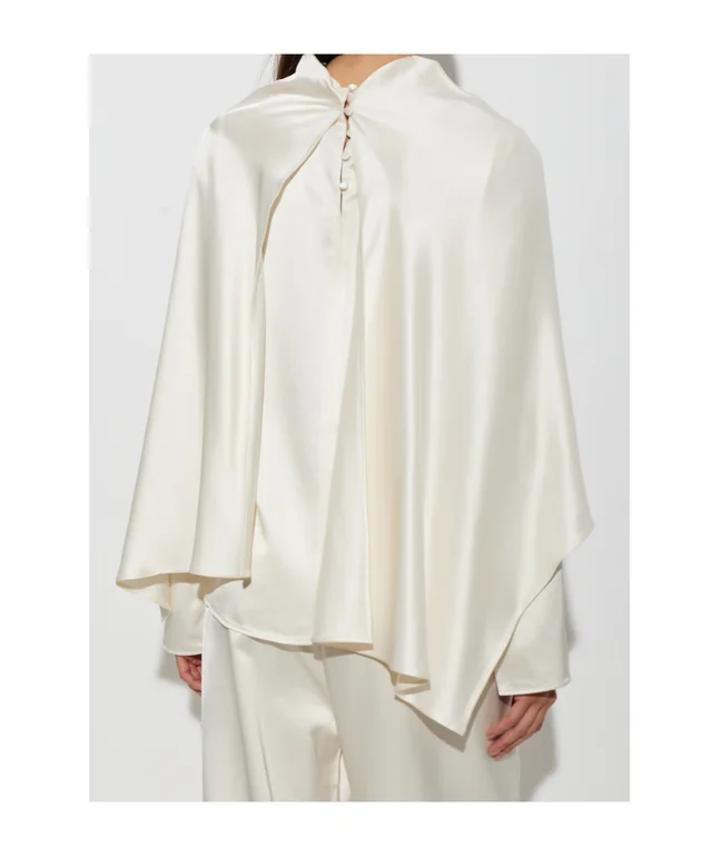 Róhe satin draped blouse, photo 2 of 4 from SENSER