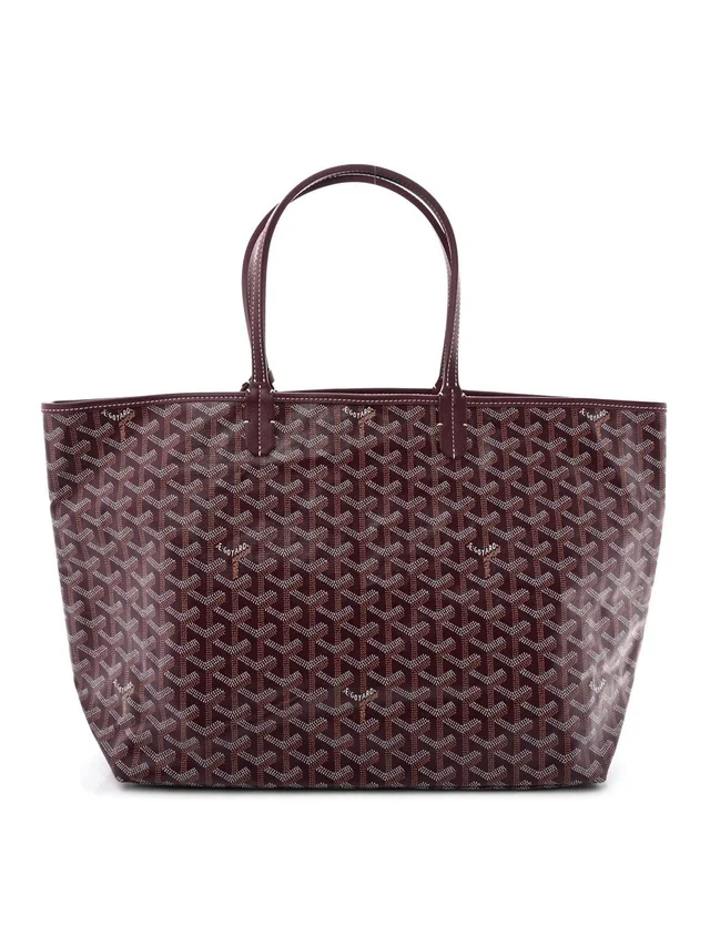 Goyard Goyardine Saint Louis Pm Bordeaux #339076g28b in red Coated canvas from Poshmark