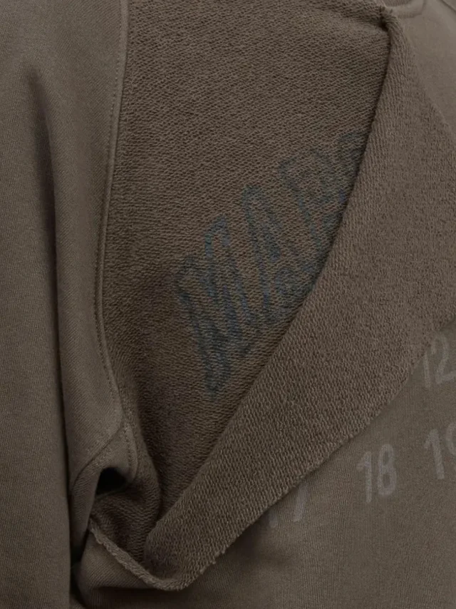Mm6 Maison Margiela logo-print sweatshirt, photo 2 of 3 from SENSER