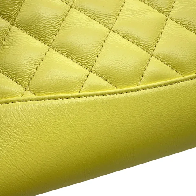 Chanel CHANEL31 Shopping Bag YellowAS4133 Shiny Calf Leather Size Small in Calfskin from GALLERY RARE, photo 11 of 17