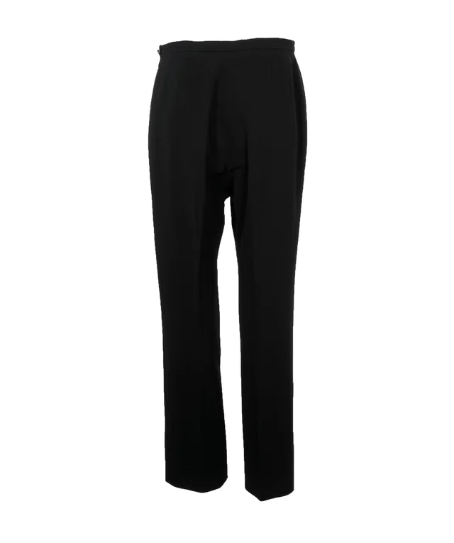 Chanel trouser black wool in Black Wool from Luxury Promise