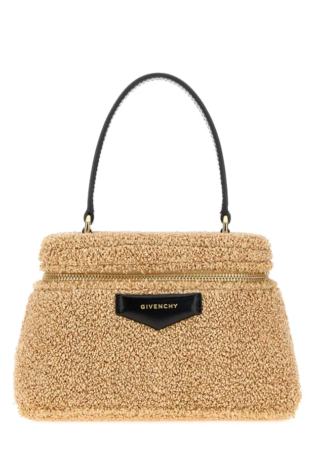 Givenchy Top Handle Bag — Beige in Beige Nylon from HEWI