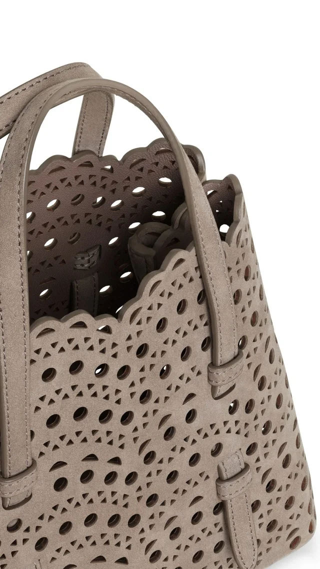 Alaïa Mina 20 Cut-Out Top Handle Bag, photo 3 of 5 from SENSER