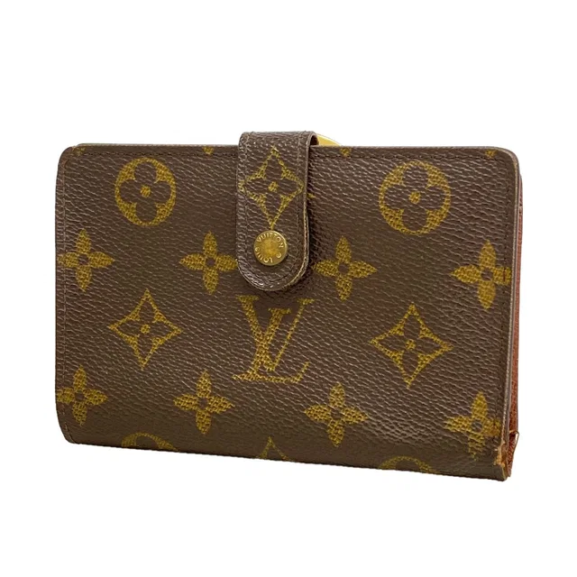 Louis Vuitton Wallet Monogram Porte Monnaie Billets Viennois Brown in Brown Leather from The Reluxe