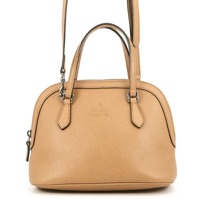 Gucci 2way Shoulder Bag Brown341504 Leather in Leather from GALLERY RARE