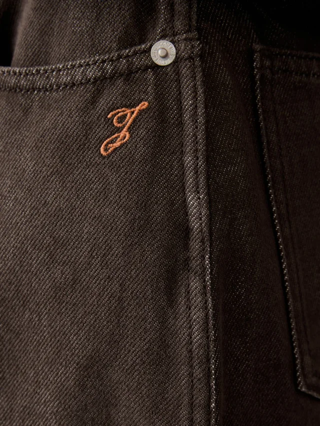 Jacquemus Ovalo High-Rise Barrel-Leg Jeans, photo 2 of 5 from SENSER