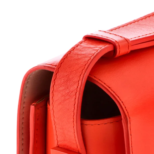 Delvaux Madame Shoulder Bag Leather PM in red Leather from Rebag, photo 6 of 8