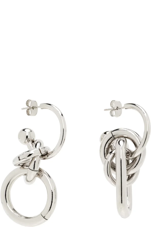 Justine Clenquet Troy Earrings, photo 2 of 3 from SSENSE