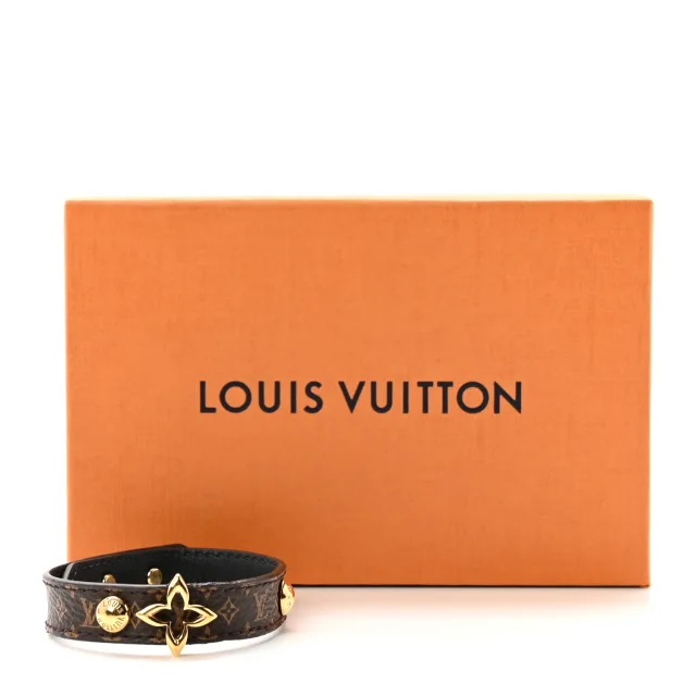 Louis Vuitton Monogram Blooming Bracelet 17 in Coated canvas from FASHIONPHILE, photo 6 of 6