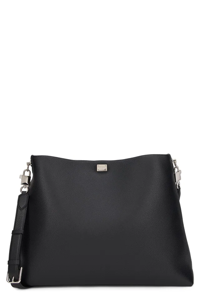 Dolce & Gabbana Vittoria Tote Bag — Black Calfskin in Black Calfskin from HEWI