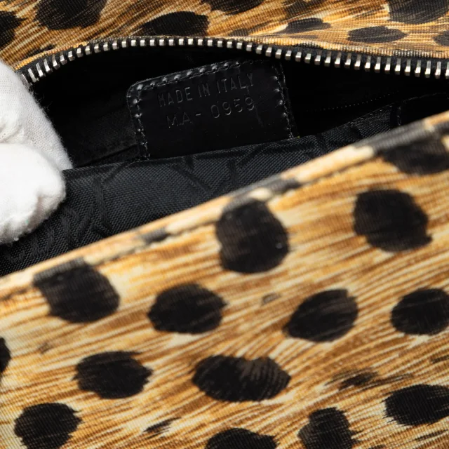 Dior Medium Canvas Leopard Print Lady in Canvas from HEWI, photo 1 of 1