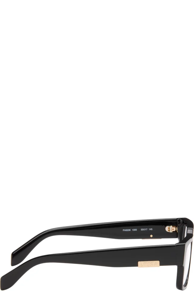 Palm Angels Black PA5036 Glasses, photo 2 of 4 from SSENSE