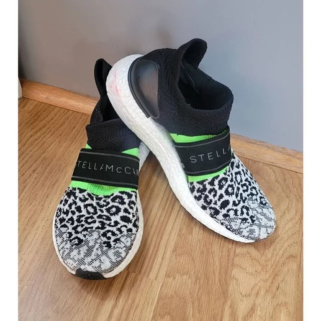 Stella McCartney Ultraboost X3d Knit' Leopard Print Sneakers 6 in green from Poshmark