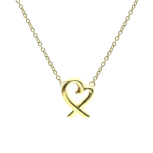 Tiffany & Co. Loving Heart Necklace 18K Yellow Gold in Gold Yellow gold (18K) from Elady