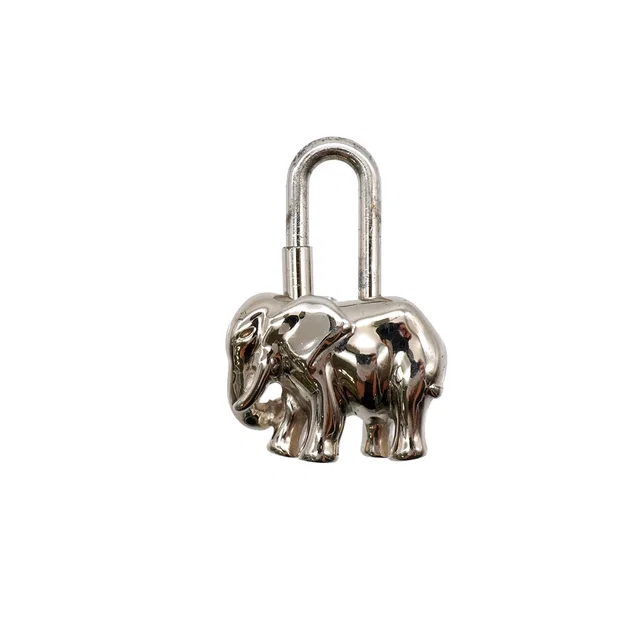 Hermès Cadena Charm Exotisme Elephant 1988 Silver Accessory in Silver from Luxury Promise