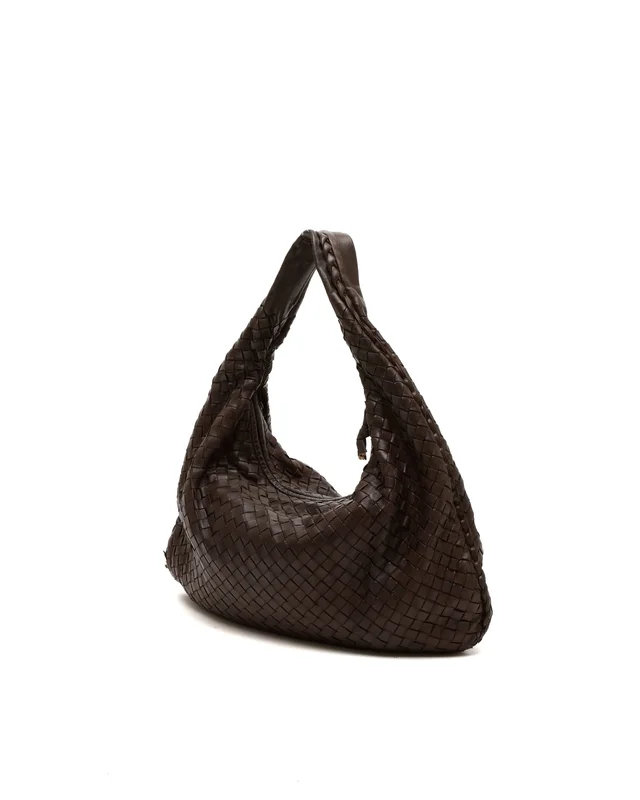 Bottega Veneta Small Intrecciato Hobo Bag in Woven leather from A Retro Tale, photo 3 of 8