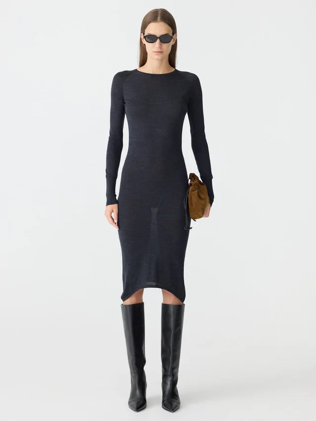 Bassike Slim Crew Neck Dress from bassike, photo 1 of 1