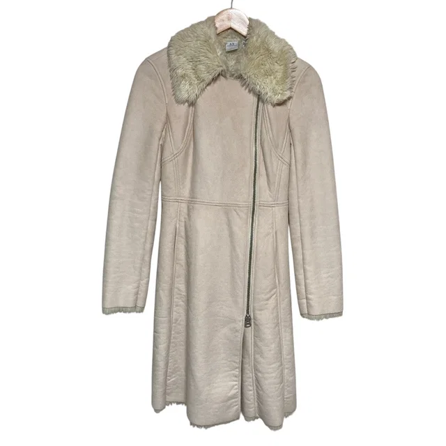 Giorgio Armani Exchange Faux Shearling Coat from LuxUness