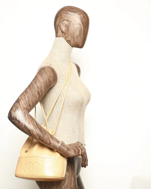Chanel CC Caviar Bucket Bag in Caviar leather from A Retro Tale, photo 7 of 7