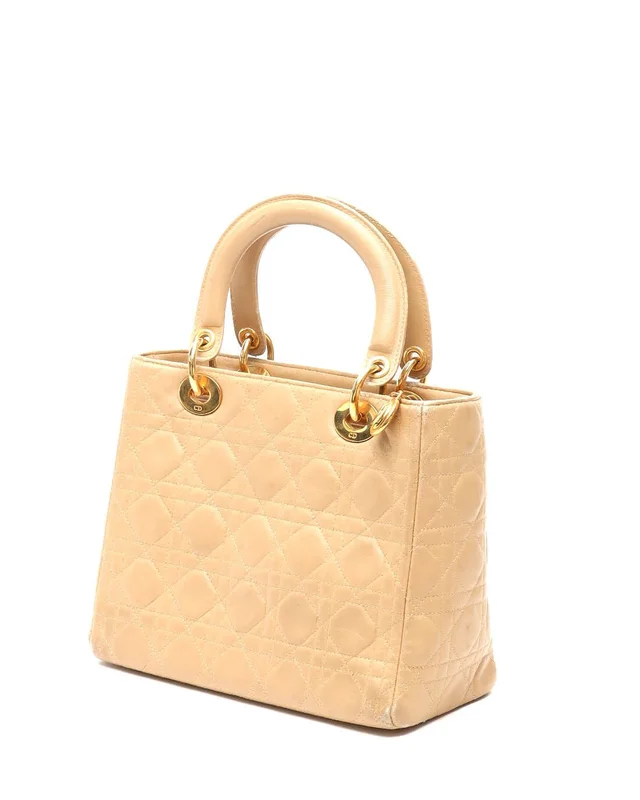 Medium Lady Dior Bag in Leather from A Retro Tale, photo 3 of 12