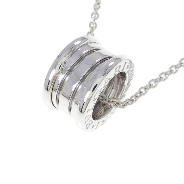 Bvlgari B.zero1 750 White Gold Necklace in White from LuxUness, photo 2 of 2