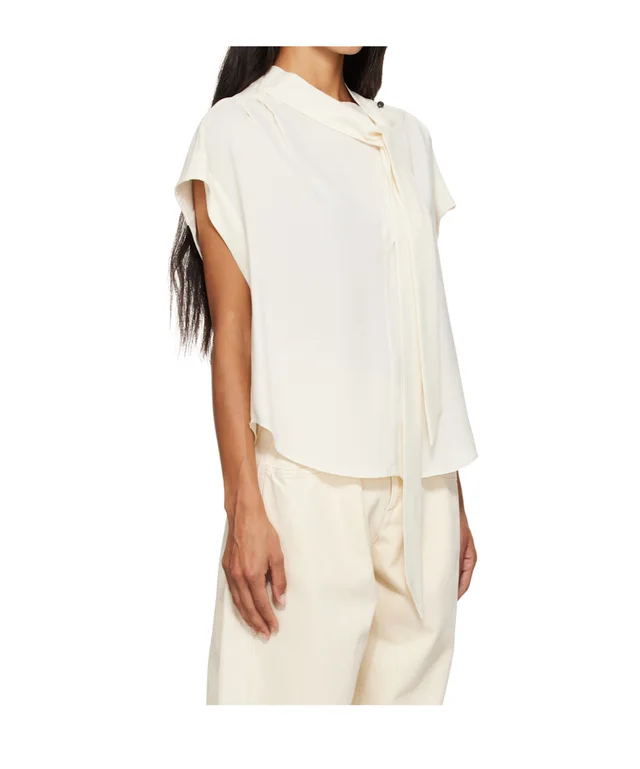 Isabel Marant Selene Tie-Front Blouse, photo 6 of 7 from SENSER