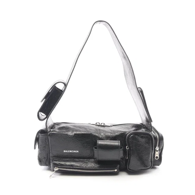 Balenciaga Superbusy Leather Shoulder Bag in Leather from LuxUness