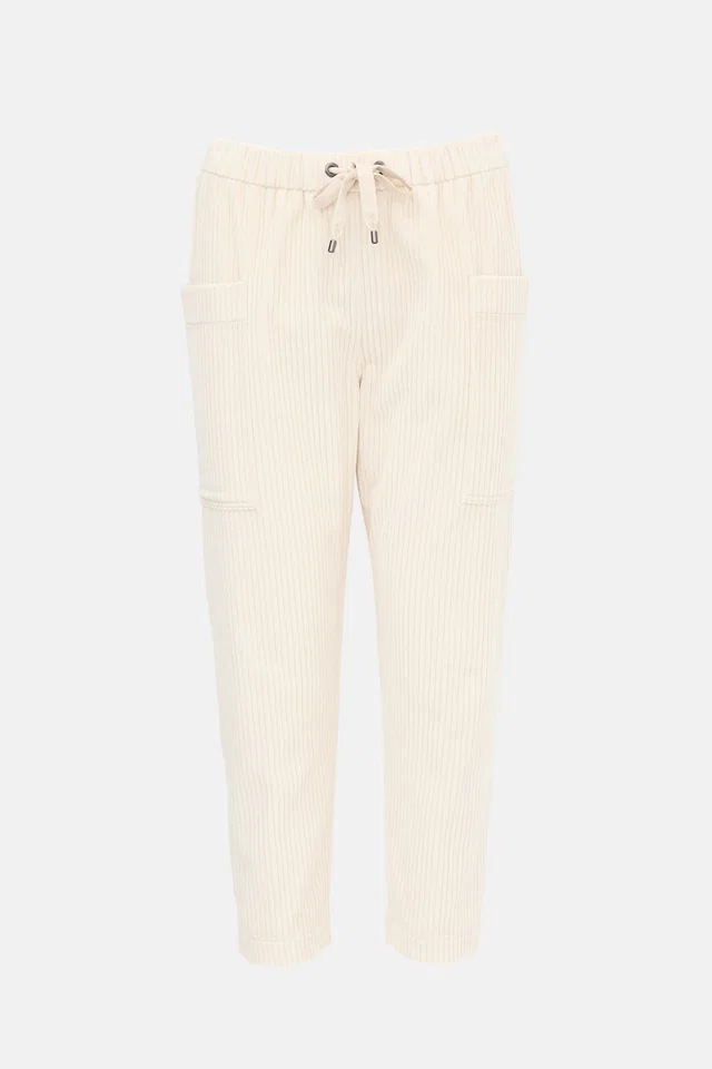 Brunello Cucinelli Corduroy Tapered Leg Pant from VSP Consignment